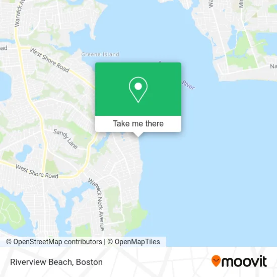 Riverview Beach map