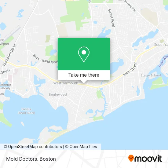 Mold Doctors map