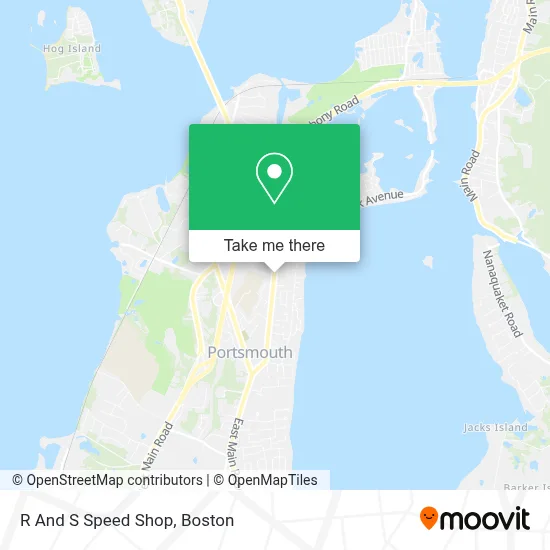 R And S Speed Shop map