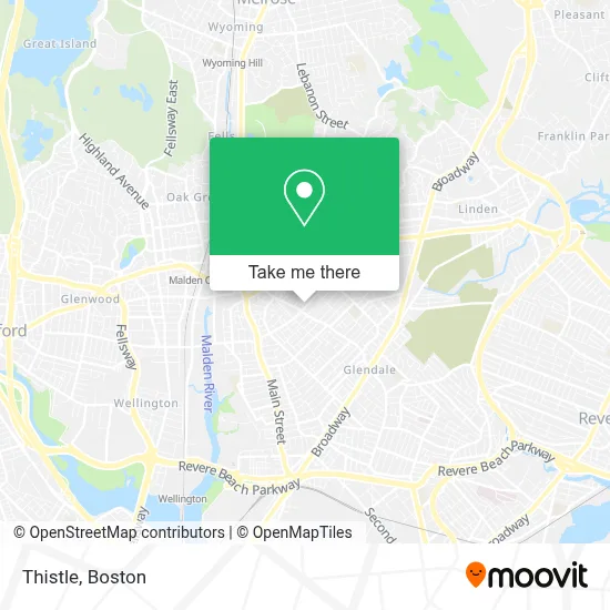 Thistle map