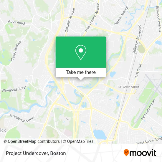 Project Undercover map