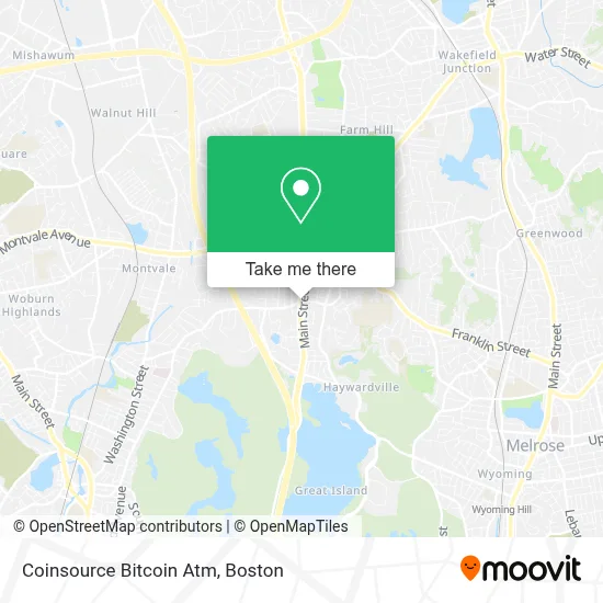 Coinsource Bitcoin Atm map
