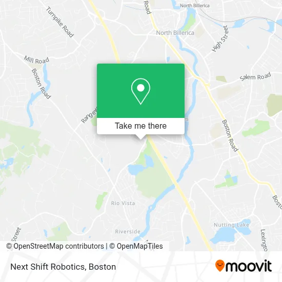 Next Shift Robotics map