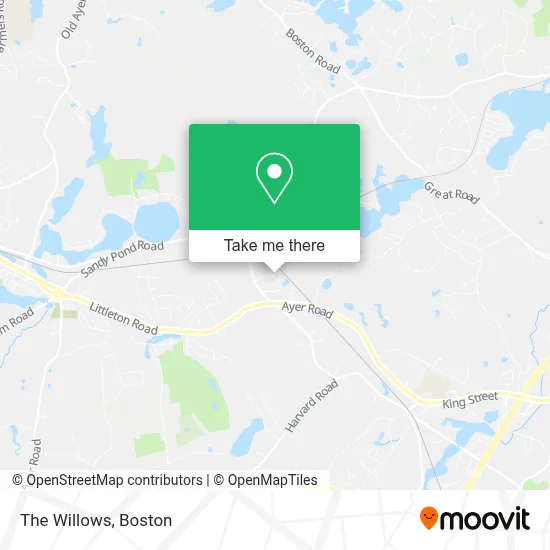 The Willows map
