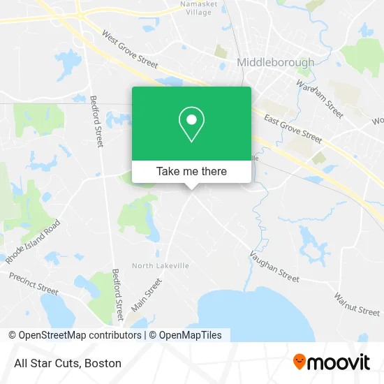 All Star Cuts map