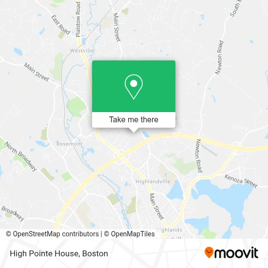 High Pointe House map