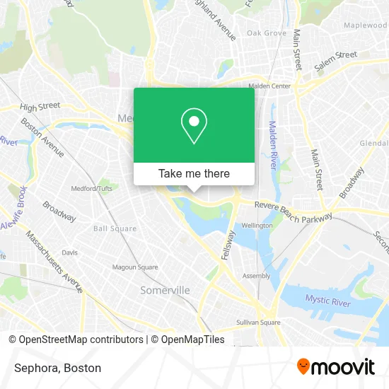 Sephora map