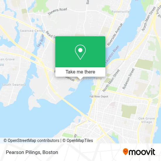 Pearson Pilings map