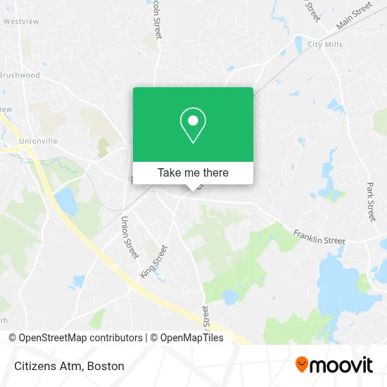 Citizens Atm map