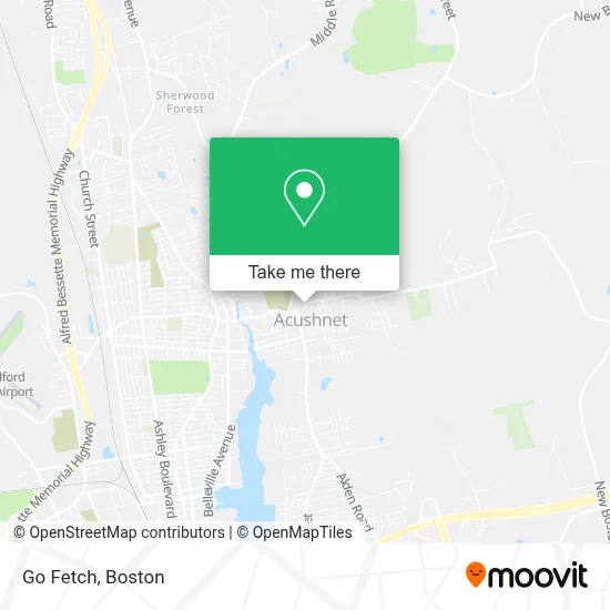 Go Fetch map