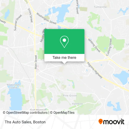 Ths Auto Sales map