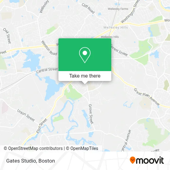 Gates Studio map