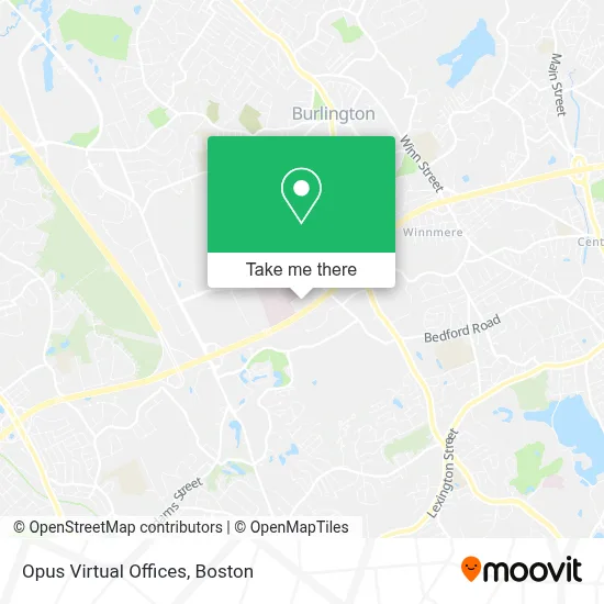 Opus Virtual Offices map