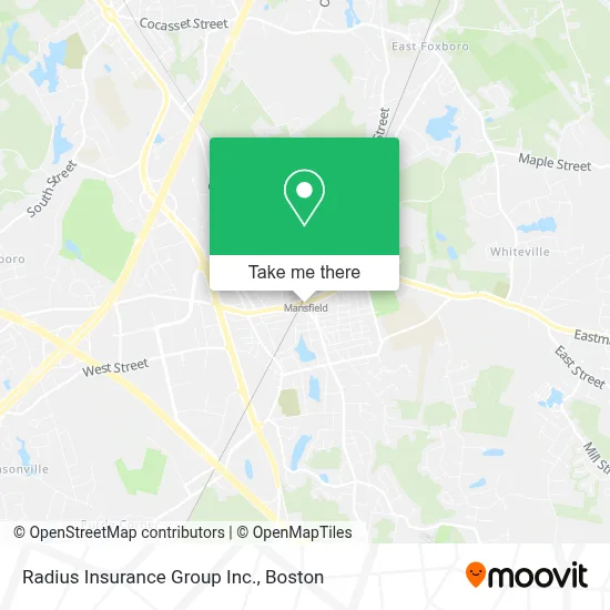 Radius Insurance Group Inc. map