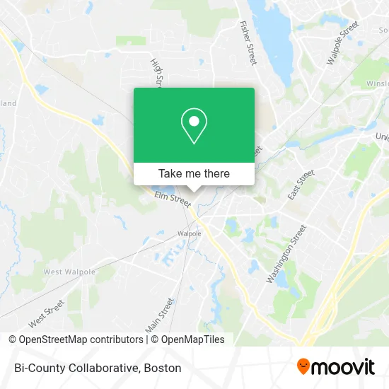 Bi-County Collaborative map