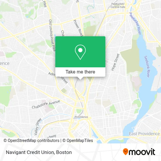 Navigant Credit Union map