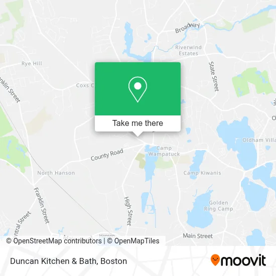 Duncan Kitchen & Bath map