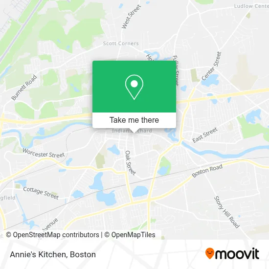 Annie's Kitchen map