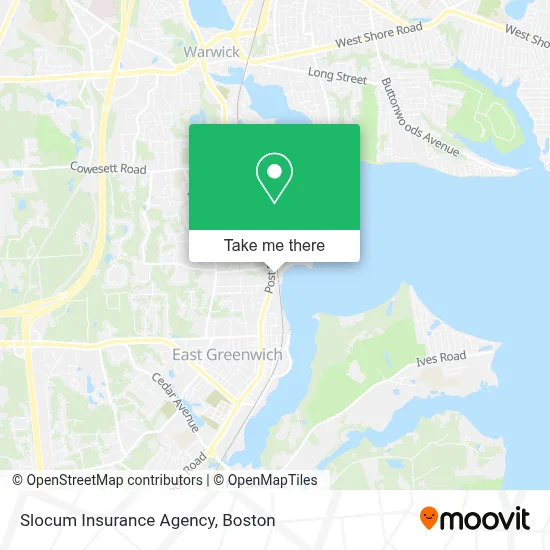 Slocum Insurance Agency map