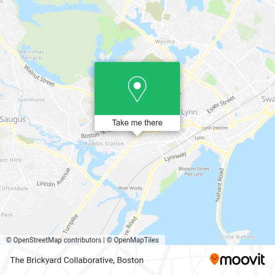 The Brickyard Collaborative map