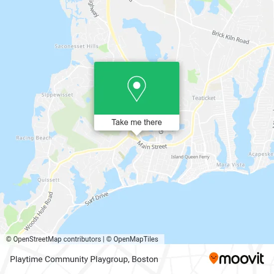 Playtime Community Playgroup map