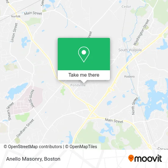 Anello Masonry map