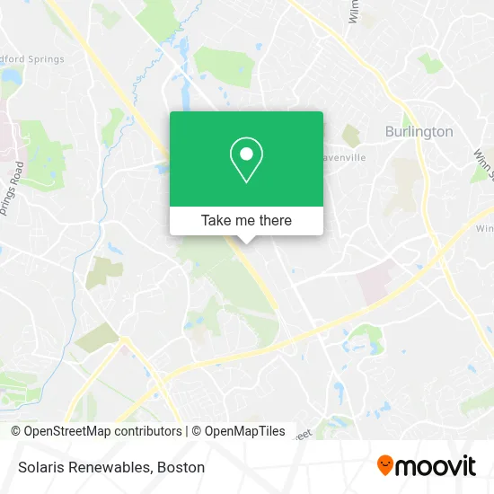 Solaris Renewables map