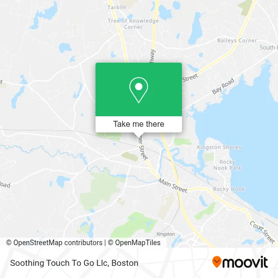 Soothing Touch To Go Llc map