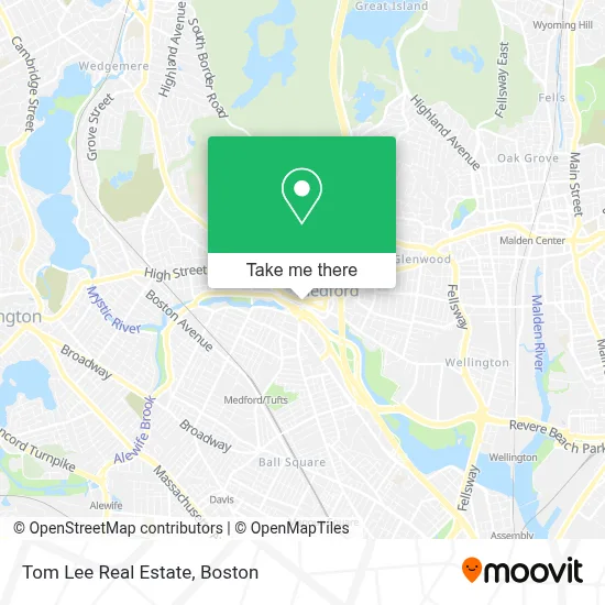 Tom Lee Real Estate map