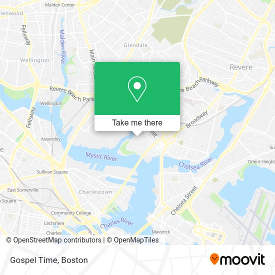 Gospel Time map