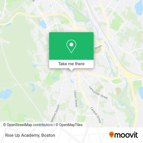 Rise Up Academy map
