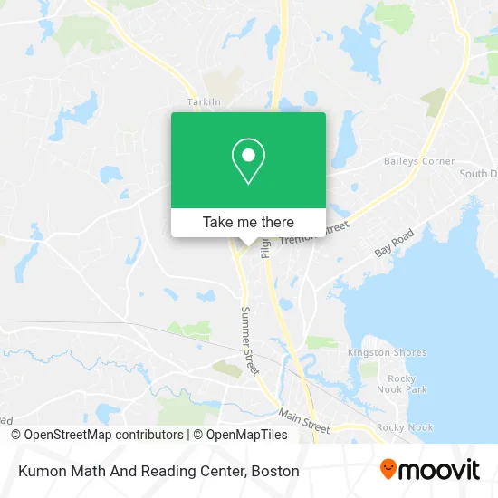Kumon Math And Reading Center map