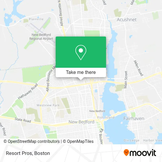 Resort Pros map