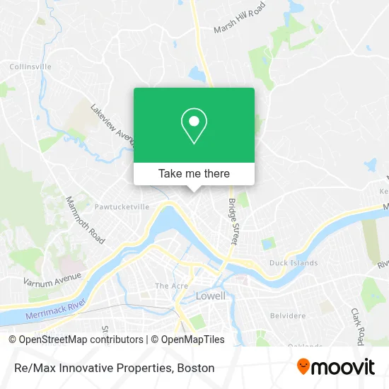 Re/Max Innovative Properties map