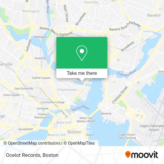 Ocelot Records map