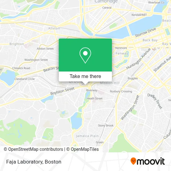 Faja Laboratory map