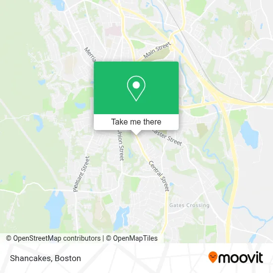 Shancakes map