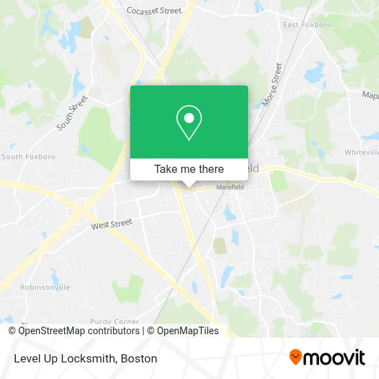 Level Up Locksmith map