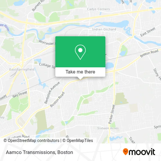 Aamco Transmissions map