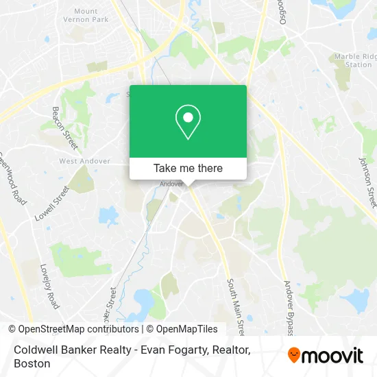 Coldwell Banker Realty - Evan Fogarty, Realtor map