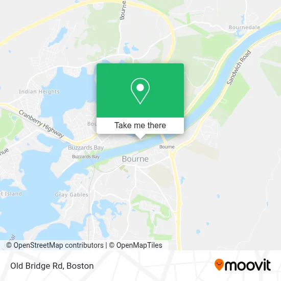Old Bridge Rd map