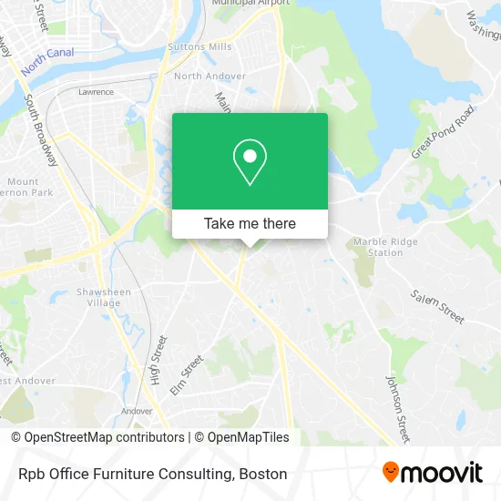 Rpb Office Furniture Consulting map