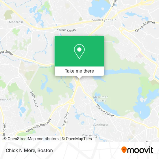 Chick N More map