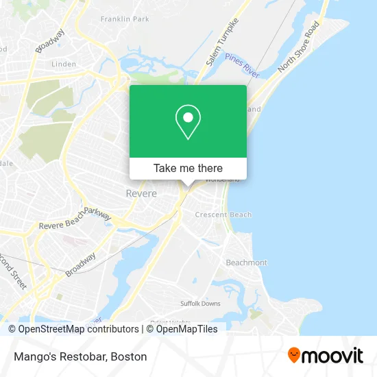Mango's Restobar map