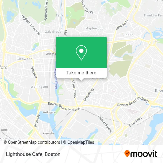 Lighthouse Cafe map