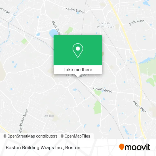 Boston Building Wraps Inc. map