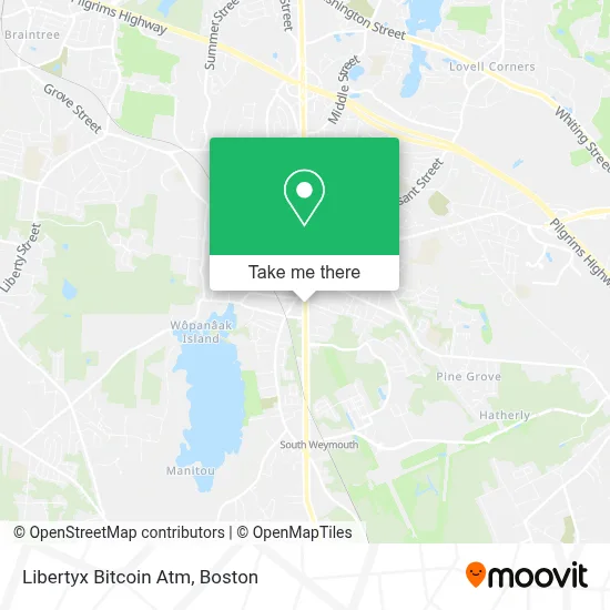 Libertyx Bitcoin Atm map
