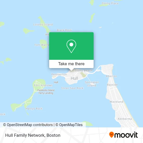 Hull Family Network map