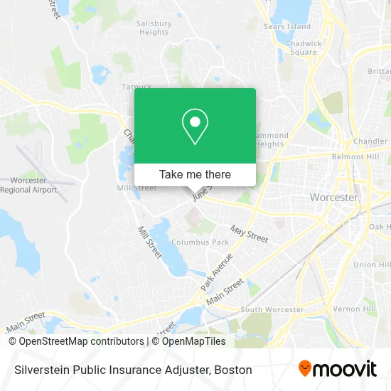 Silverstein Public Insurance Adjuster map