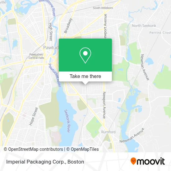 Imperial Packaging Corp. map